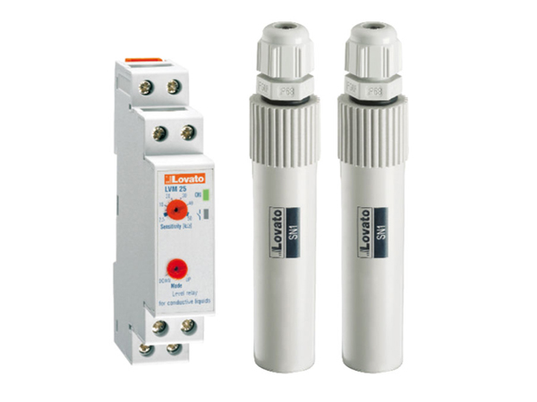 Relè controllo livello Liquidi 24-220V Con 2 Sonde in Dotazione 1 Mod.